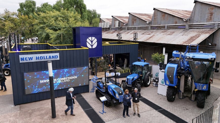 New Holland Showcases Vineyard Equipment at Sitevinitech 2026