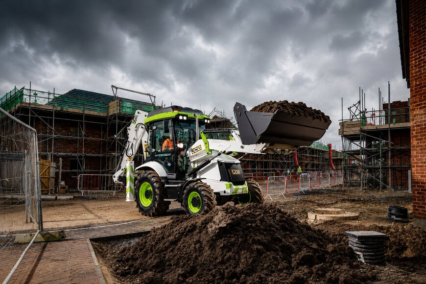 Hydrogen Backhoe Expands Zero-Emission Construction Options