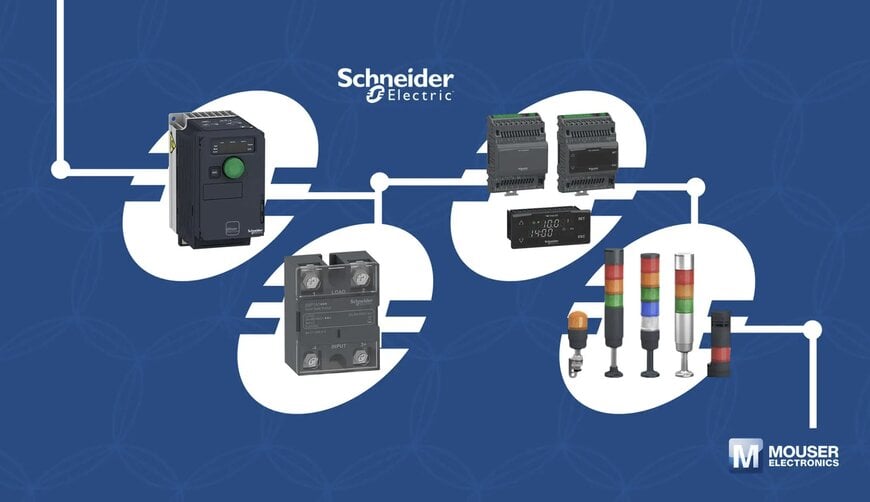 Mouser、産業用オートメーション部品のポートフォリオを拡充