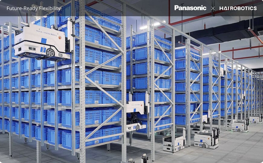 Panasonic Logistics, Hai Robotics Upgrade Smart Warehousing