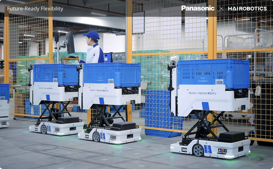 Panasonic Logistics, Hai Robotics Upgrade Smart Warehousing