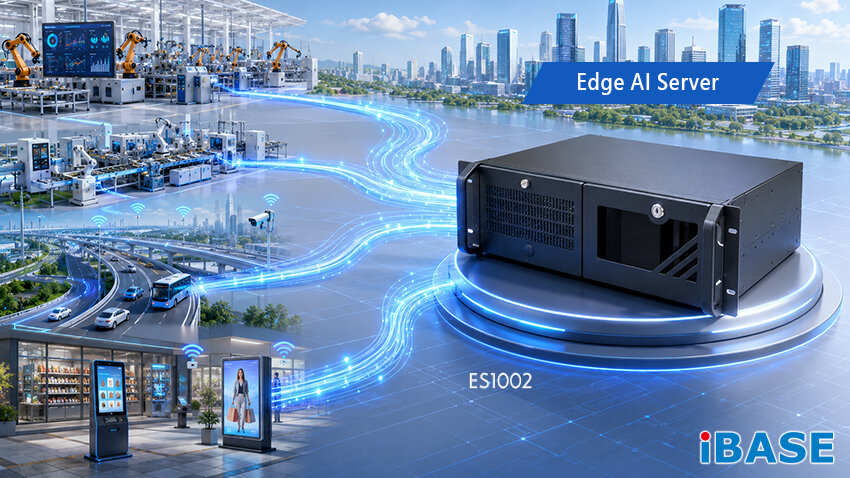 IBASE Edge AI Server Features AMD EPYC Embedded 8004 Processors