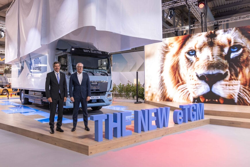 MAN amplia il portafoglio di camion elettrici fino a 50 tonnellate