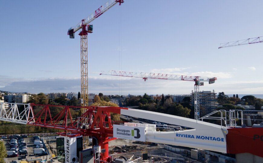 Manitowoc Tower Cranes Support French Eco-District Construction