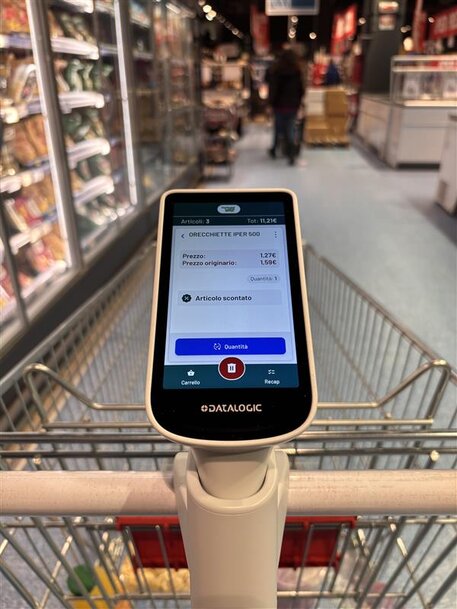 Iper La grande i impulsa la pr&oacute;xima generaci&oacute;n de soluciones de self-shopping de Datalogic con los nuevos dispositivos Joya Smart y el software Shopevolution 8.4