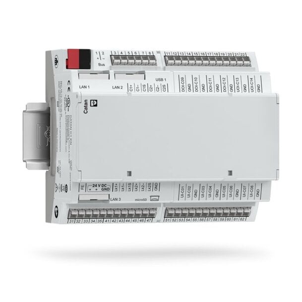Steuerungssystem f&uuml;r die Geb&auml;udeautomation mit flexibler Systemarchitektur