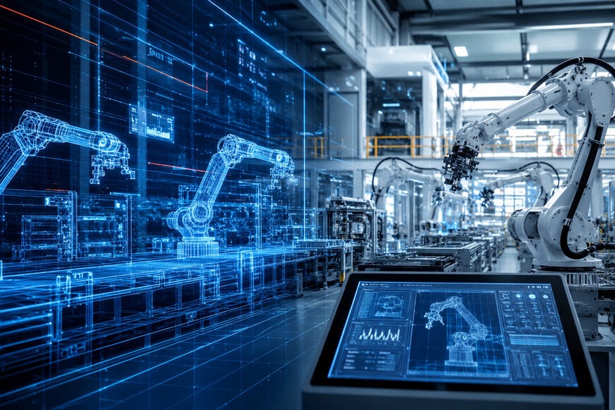 Virtual Twin Integration for Industrial Automation