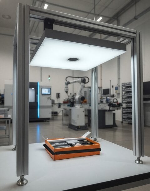 IDS camera technology powers flexible AI-supported visual inspection system