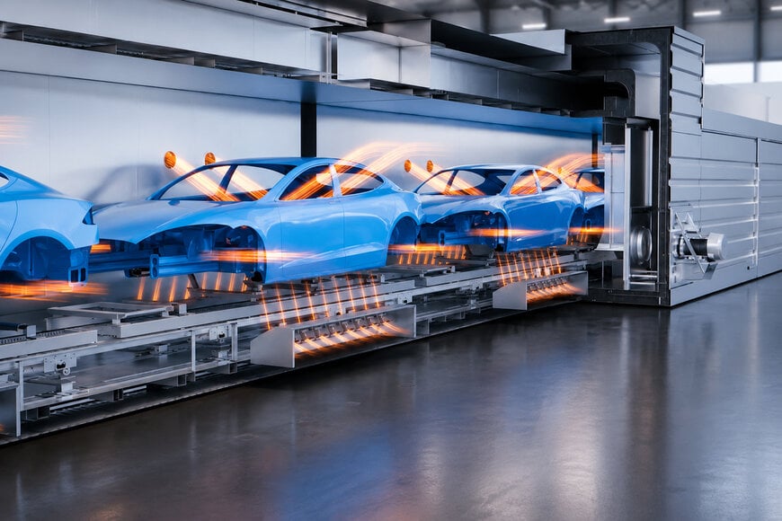 Energy-flexible automotive drying systems