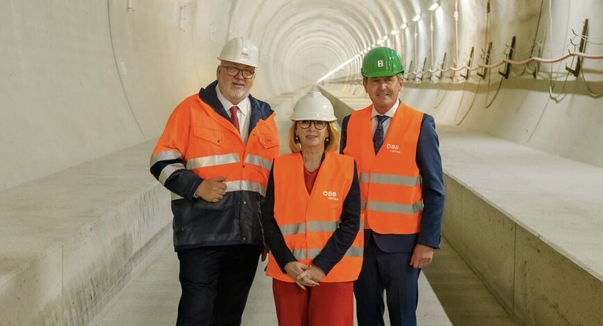 OBB best&auml;tigt Betriebsstart des Semmering-Basistunnels f&uuml;r 2029
