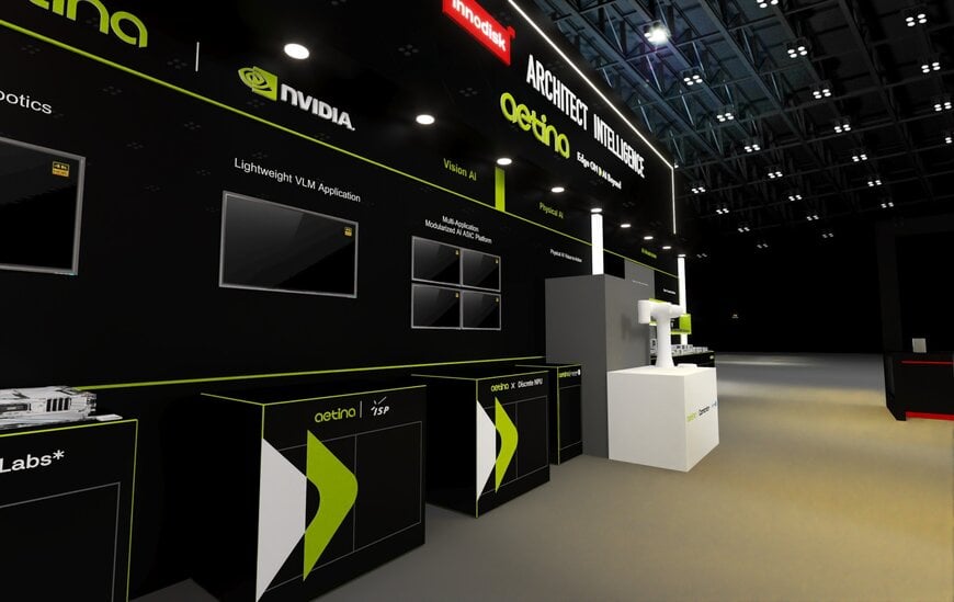 Aetina Demonstrates Edge AI Platforms for Robotics, Vision AI and Enterprise Automation at COMPUTEX 2026