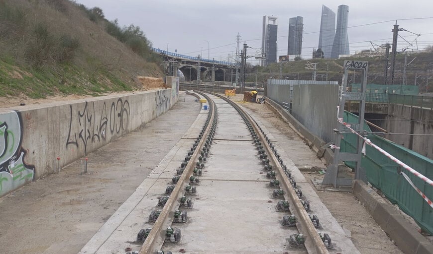 Conexi&oacute;n ferroviaria de alta velocidad con Barajas