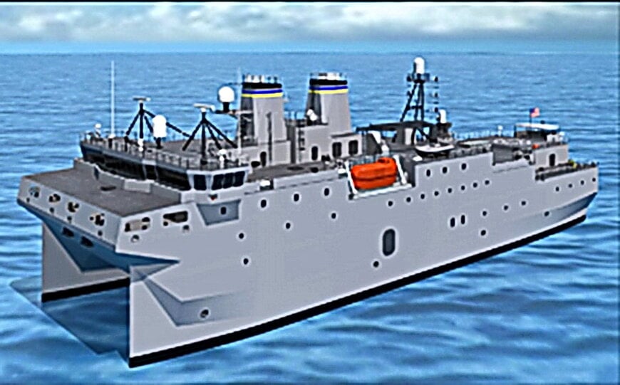 Integrated Gas Turbine Power for Naval Ocean Surveillance Ships