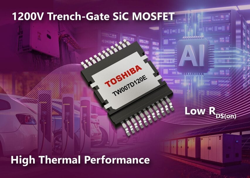 Le Mosfet SiC 1200 V se refroidit en surface 