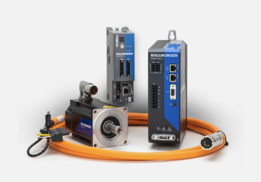 Kollmorgen amplia linha Essentials para motion control