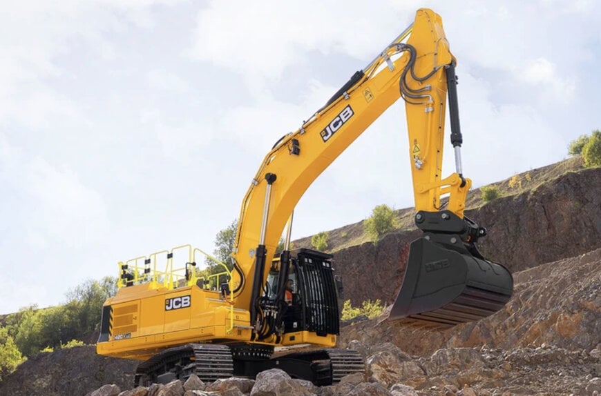 40-Tonne Hydraulic Excavator for Quarrying and Demolition