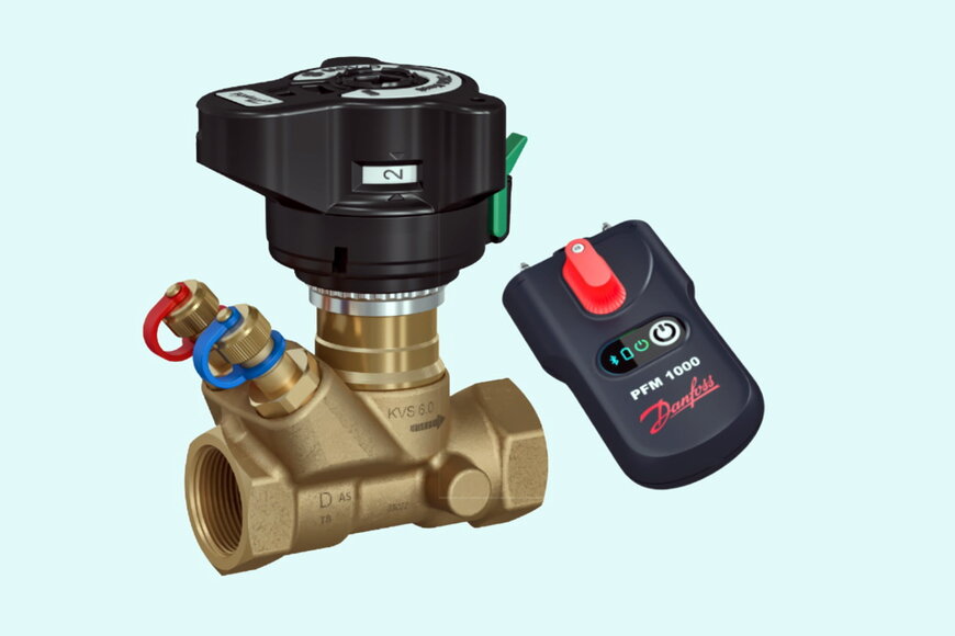 Hydraulisch inregelen van klimaatinstallaties met compacte handbediende afsluiters