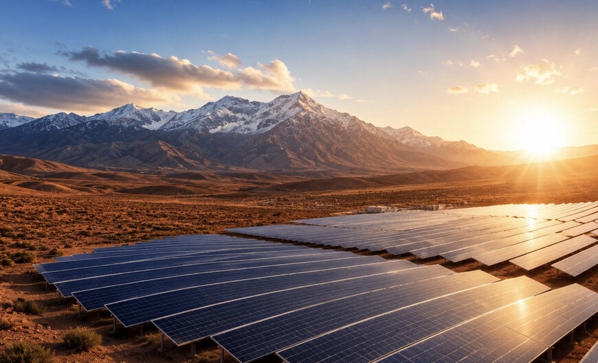Centrales photovolta&iuml;ques pour le programme NOOR Atlas