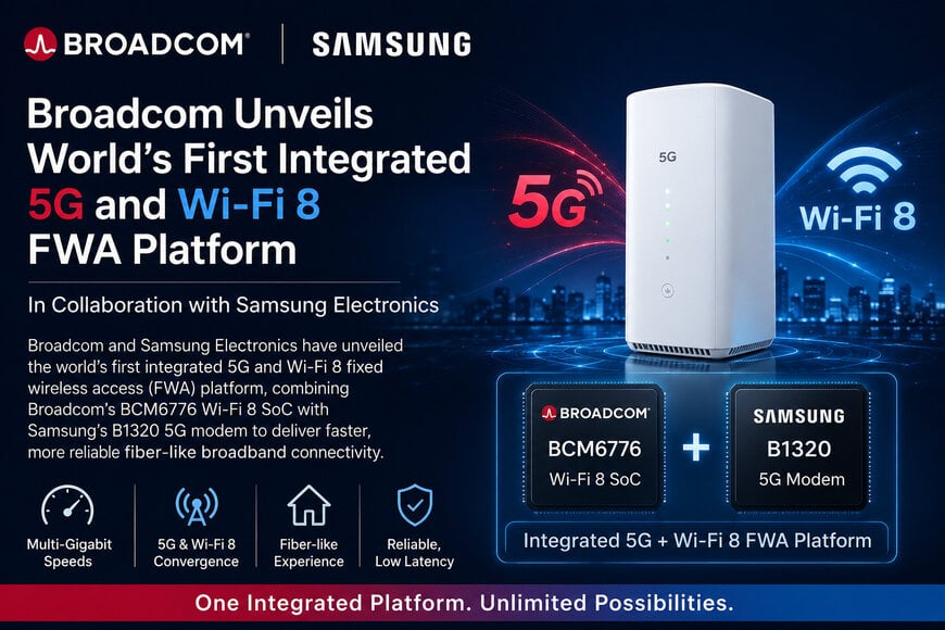 Integrated 5G and Wi-Fi 8 FWA Platform for the FWA market