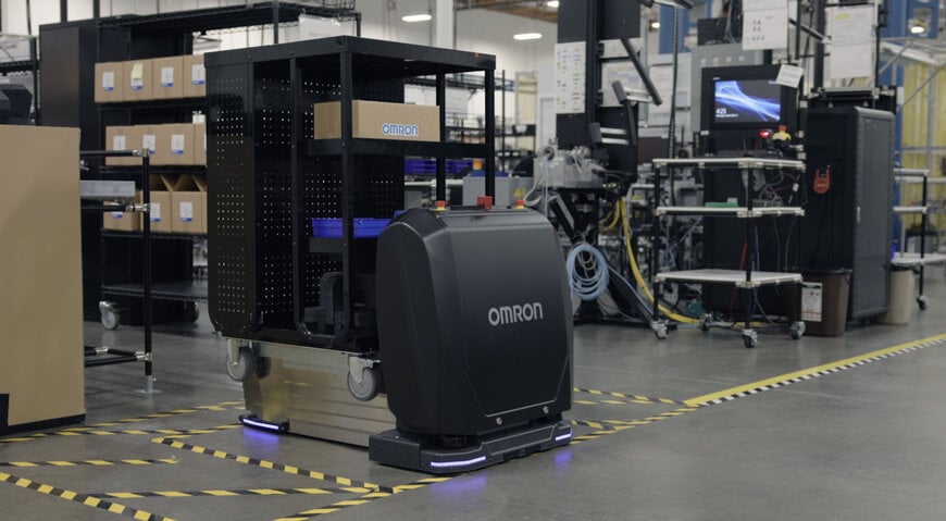 Autonomous mobile robot adds adaptive mast configurations