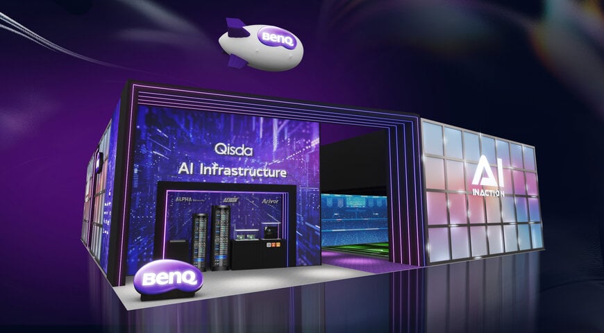 BenQ Group Showcases End-to-End “AI in Action” Ecosystem at COMPUTEX 2026