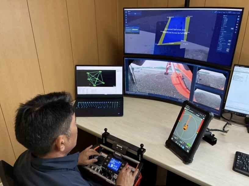 Real Time Digital Twin Platforms For Remote Excavation Infrastructure