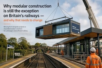 Why Modular Construction is Still the Exception on Britain’s Railways — and Why That Needs to Change