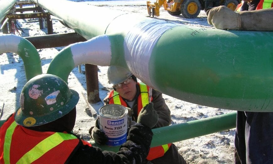 Cold-Weather Pipeline Coating for Corrosion Protection