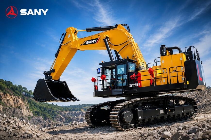 Mining excavator enters European open-pit operations