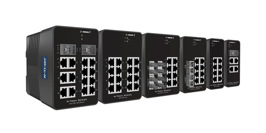 HMS Networks launches new N-Tron® managed industrial Ethernet switch platform to keep mission-critical operations running