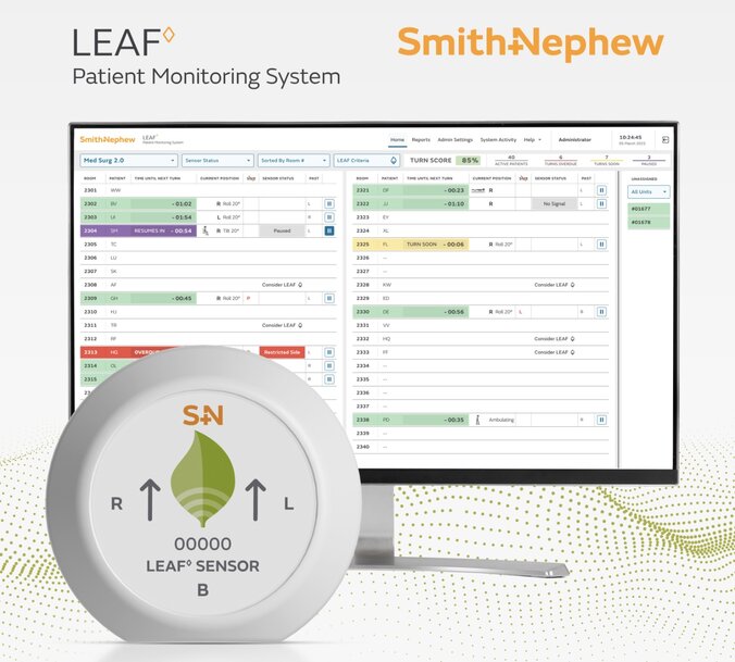 Smith+Nephew Launches Next Generation LEAF Patient Monitoring System