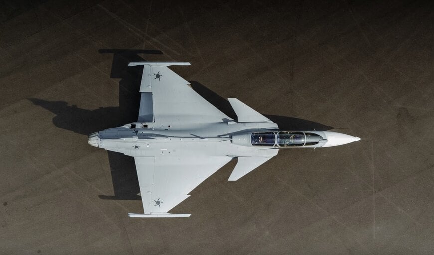 Saab presents first Gripen F