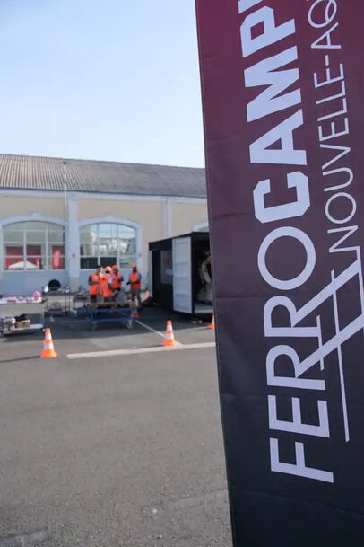 L'Usine-Ecole de FERROCAMPUS prend vie et va accueillir la 1&egrave;re &eacute;cole d'ing&eacute;nieurs publique d&eacute;di&eacute;e au ferroviaire : SUPFERRO