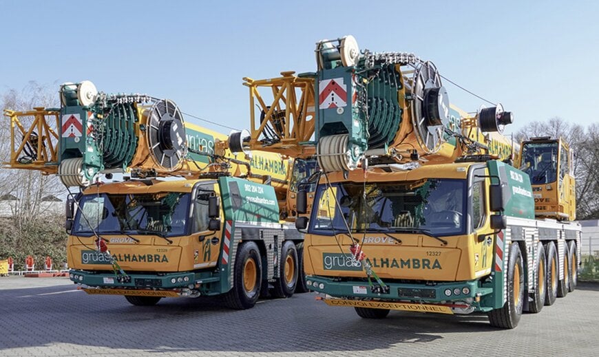 All-Terrain Cranes for Construction and Wind Maintenance