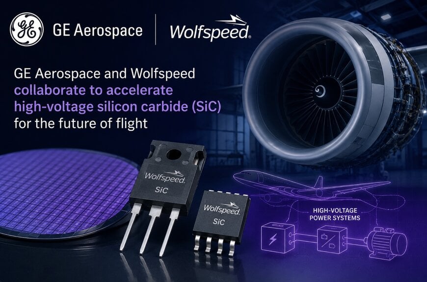 GE Aerospace and Wolfspeed Partner on High-Voltage Silicon Carbide