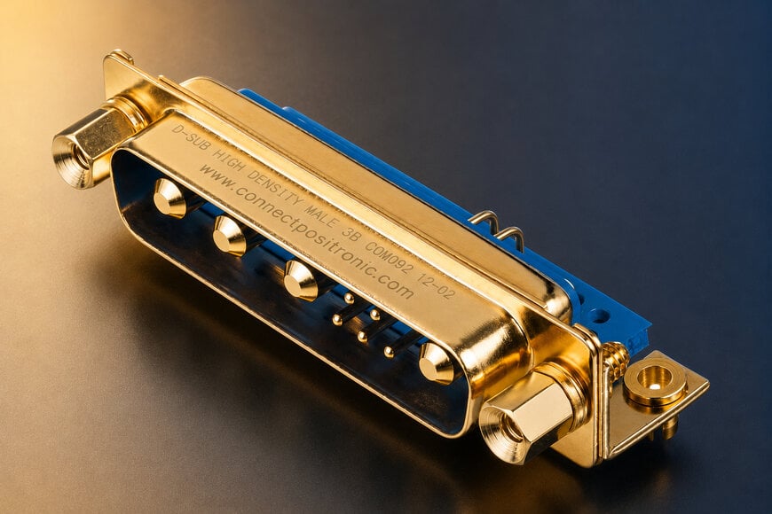 Mixed-density D-sub connectors expand high-reliability component distribution channels