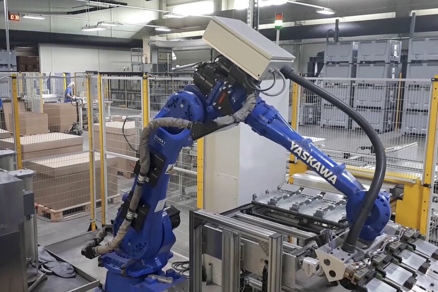 Bracci robotici industriali heavy-duty per la movimentazione di materiali di grandi dimensioni