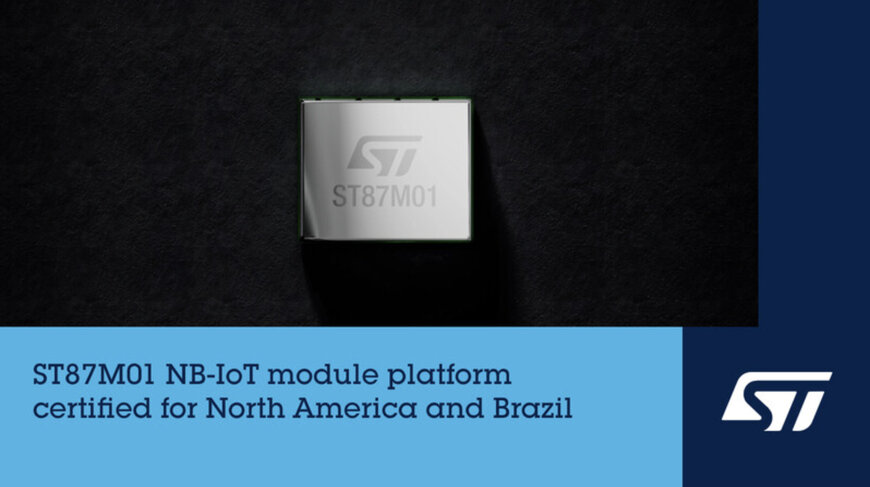 STMicroelectronics Expands NB-IoT Platform Across Americas Markets