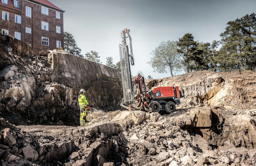 Sandvik Launches First Electric Top Hammer Surface Drill Rig