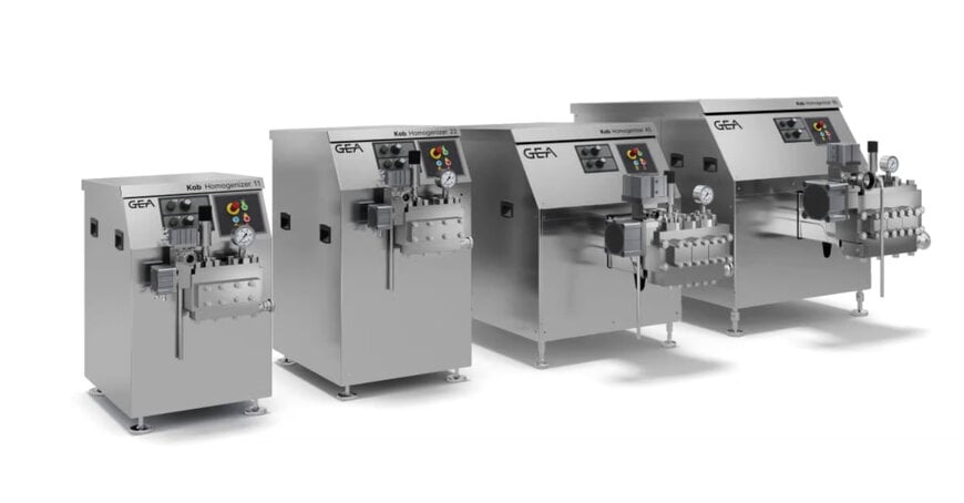 High-Efficiency High-Pressure Homogenizers for Mid-Scale Plants