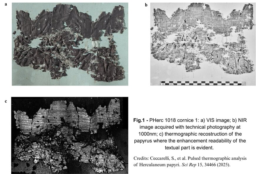 Les cam&eacute;ras Flir X-Series permettent l&rsquo;analyse non destructive des manuscrits antiques d&rsquo;Herculanum