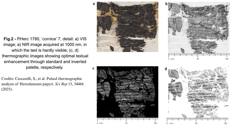 Les cam&eacute;ras Flir X-Series permettent l&rsquo;analyse non destructive des manuscrits antiques d&rsquo;Herculanum