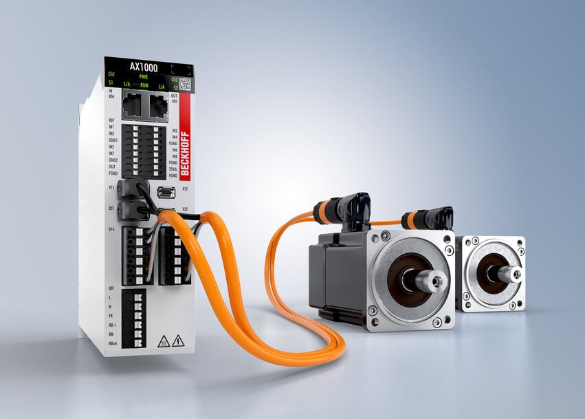 Beckhoff Launches AX1000 Economy Servo Drive Series