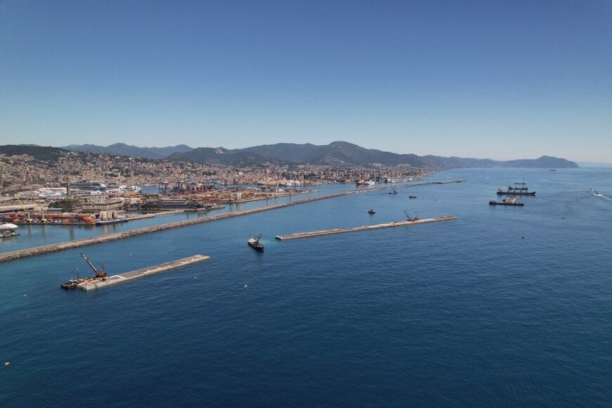 Caisson Installation Advances for Genoa Breakwater Infrastructure