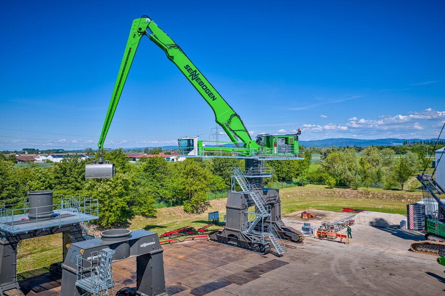 Sennebogen Introduces New Material Handler for Large Handysize Vessels