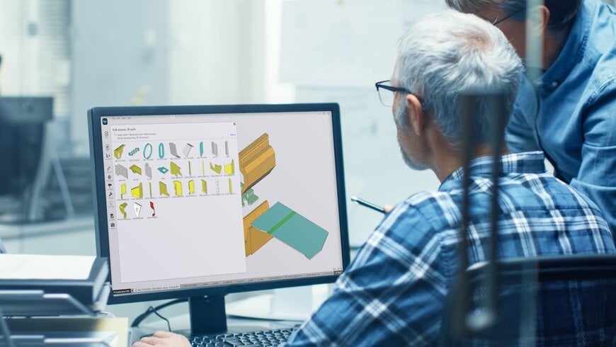 Simulazione di piegatura basata su FEM e integrazione della supply chain digitale
