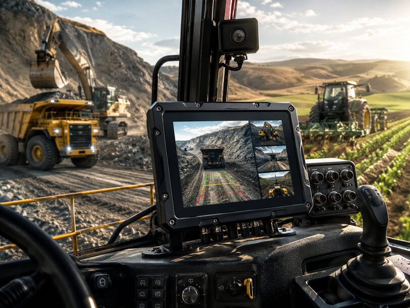 Rugged edge panel PCs optimize vision computing in heavy industrial automation
