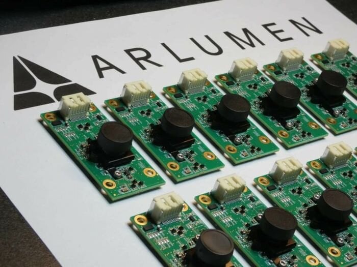 Un capteur photonique conçu pour le guidage de robots mobiles
