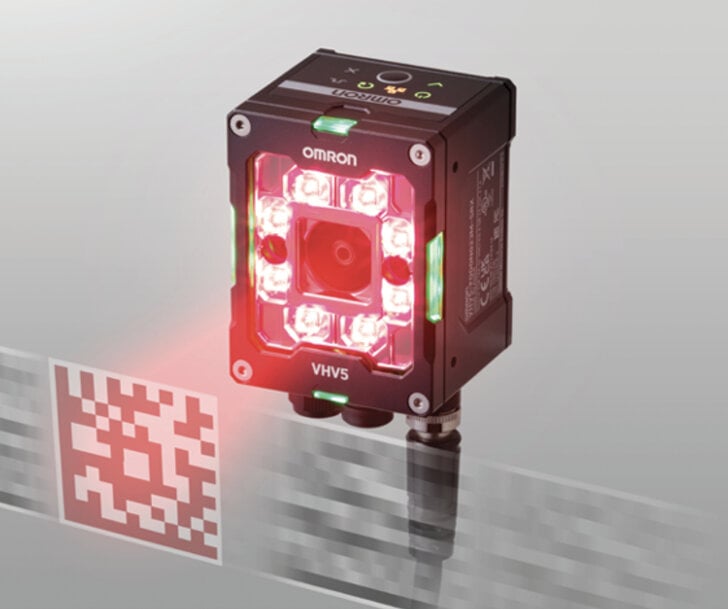 OMRON Launches VHV5-SRV for Inline Barcode Verification