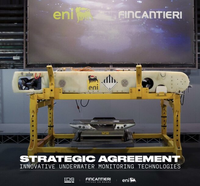 Eni and Fincantieri Partner for Subsea Infrastructure Monitoring